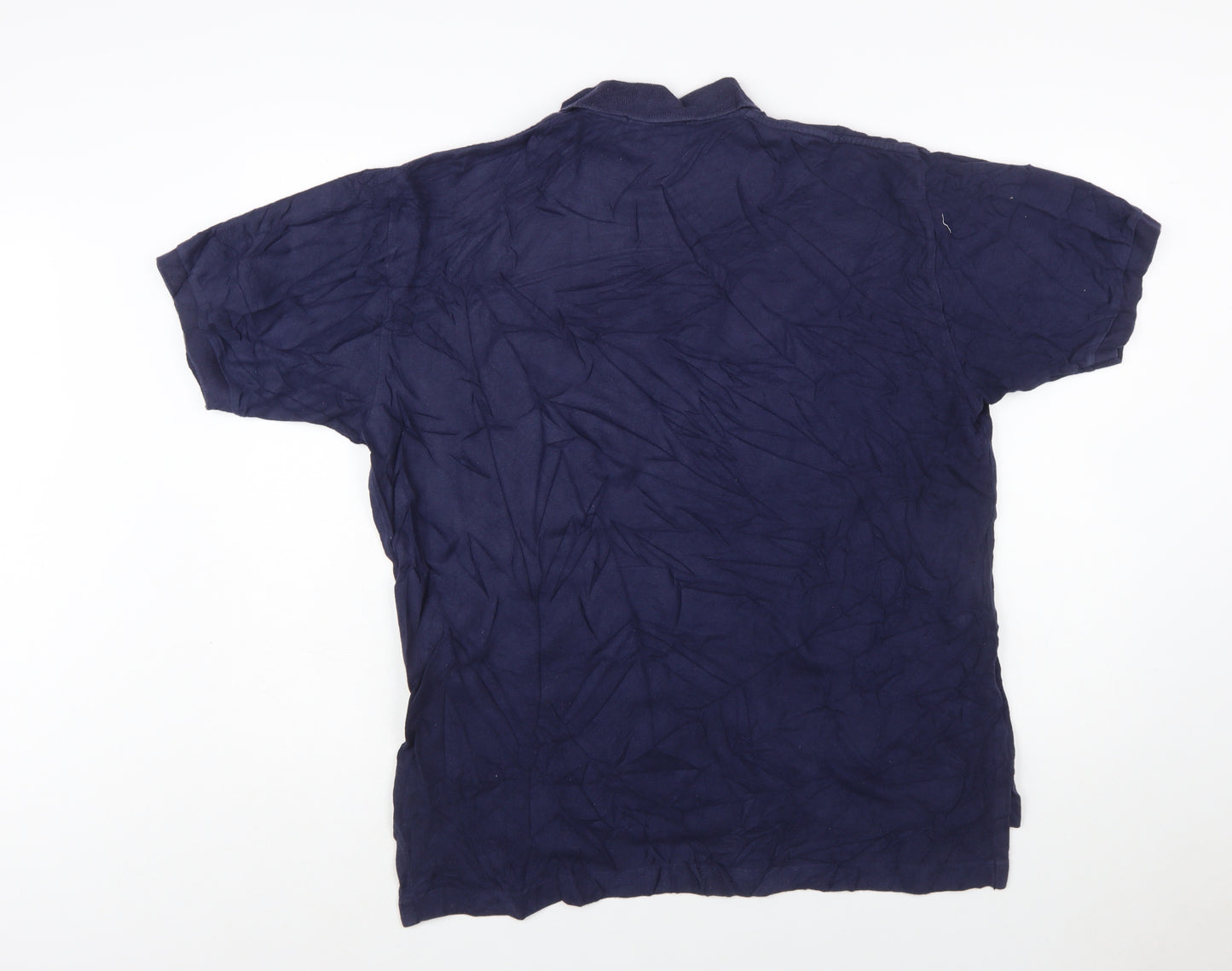 Ralph Lauren Men's Navy Blue Classic Fit Polo Shirt XL 100% Cotton