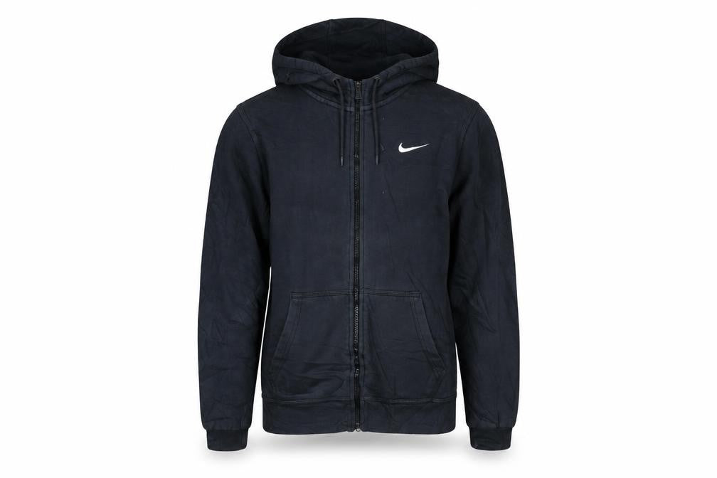 Nike Men's Black Full Zip Hoodie Size S Sports Fleece Sweatshirt