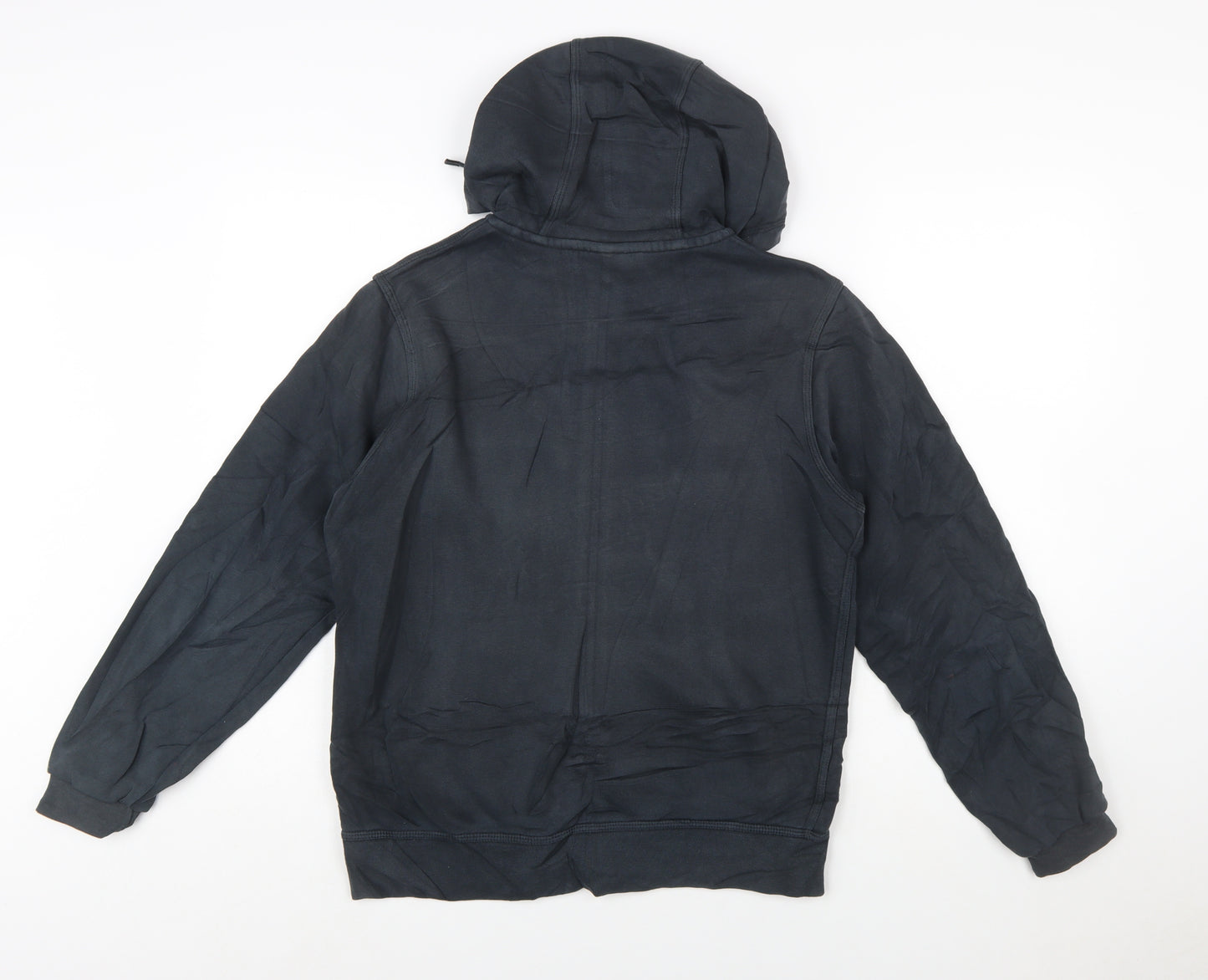 Nike Men's Black Full Zip Hoodie Size S Sports Fleece Sweatshirt