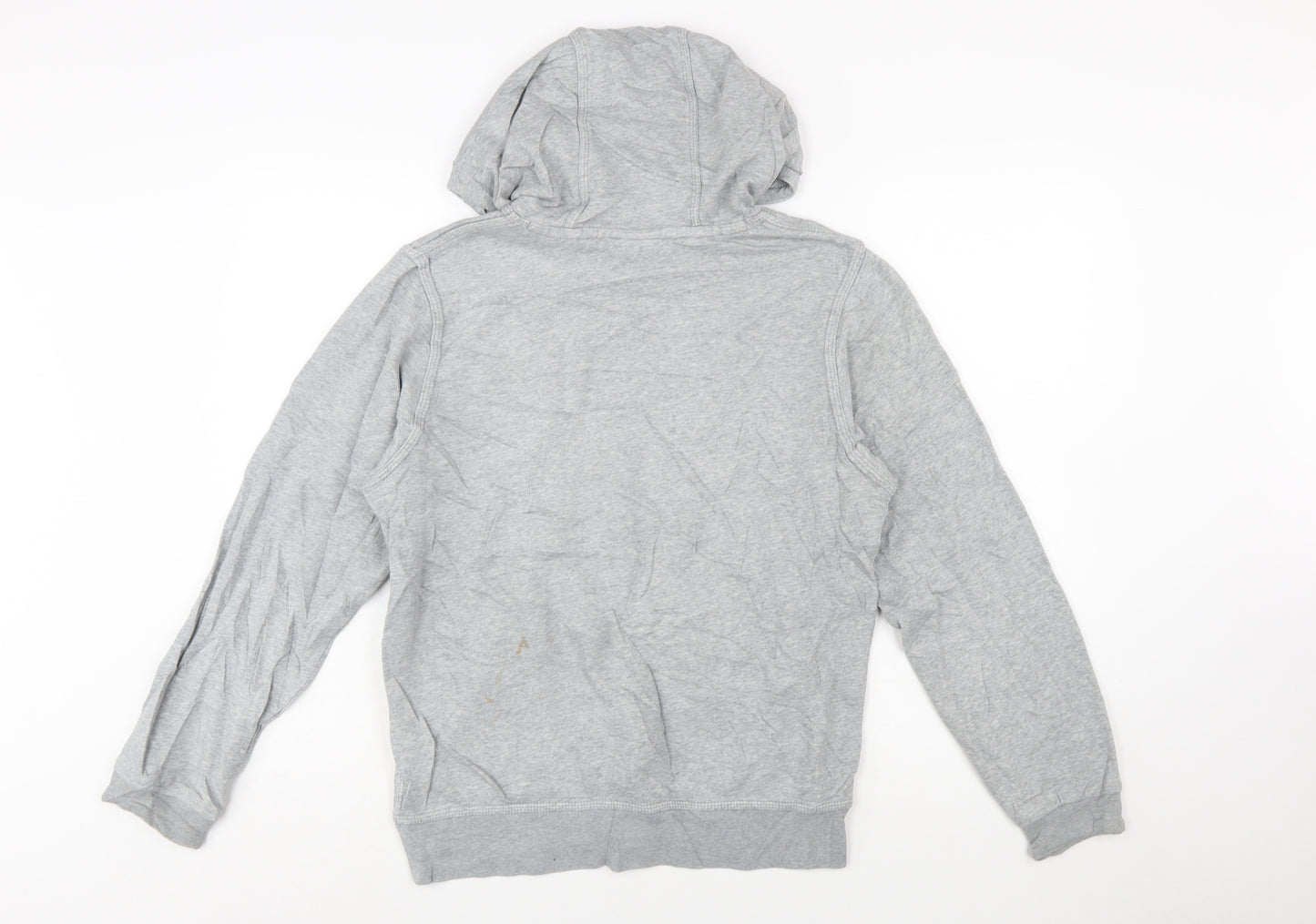 Nike Men's Grey Pullover Hoodie Size S Regular Fit Long Sleeve