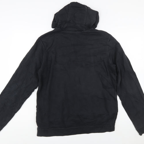 Nike Men's Black Full Zip Hoodie Sweatshirt Size M
