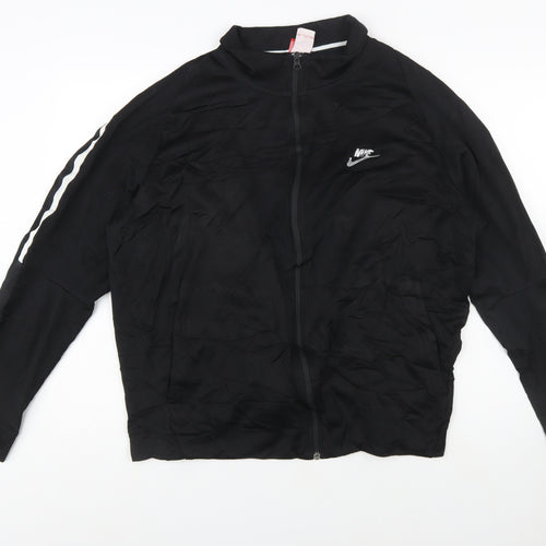 Nike Men's Black 2XL Full Zip Sports Sweatshirt Jacket