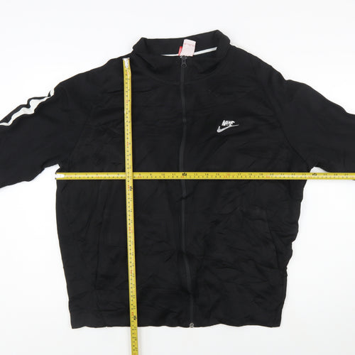 Nike Men's Black 2XL Full Zip Sports Sweatshirt Jacket