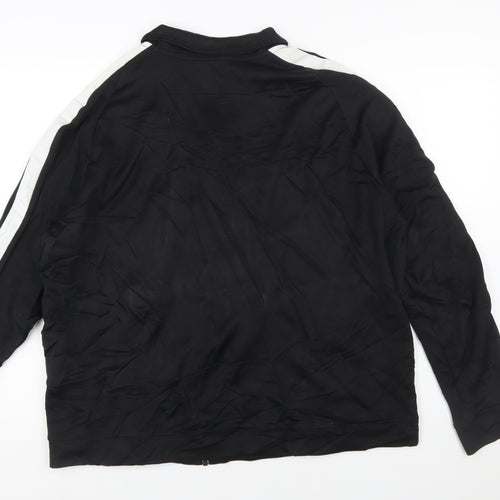 Nike Men's Black 2XL Full Zip Sports Sweatshirt Jacket