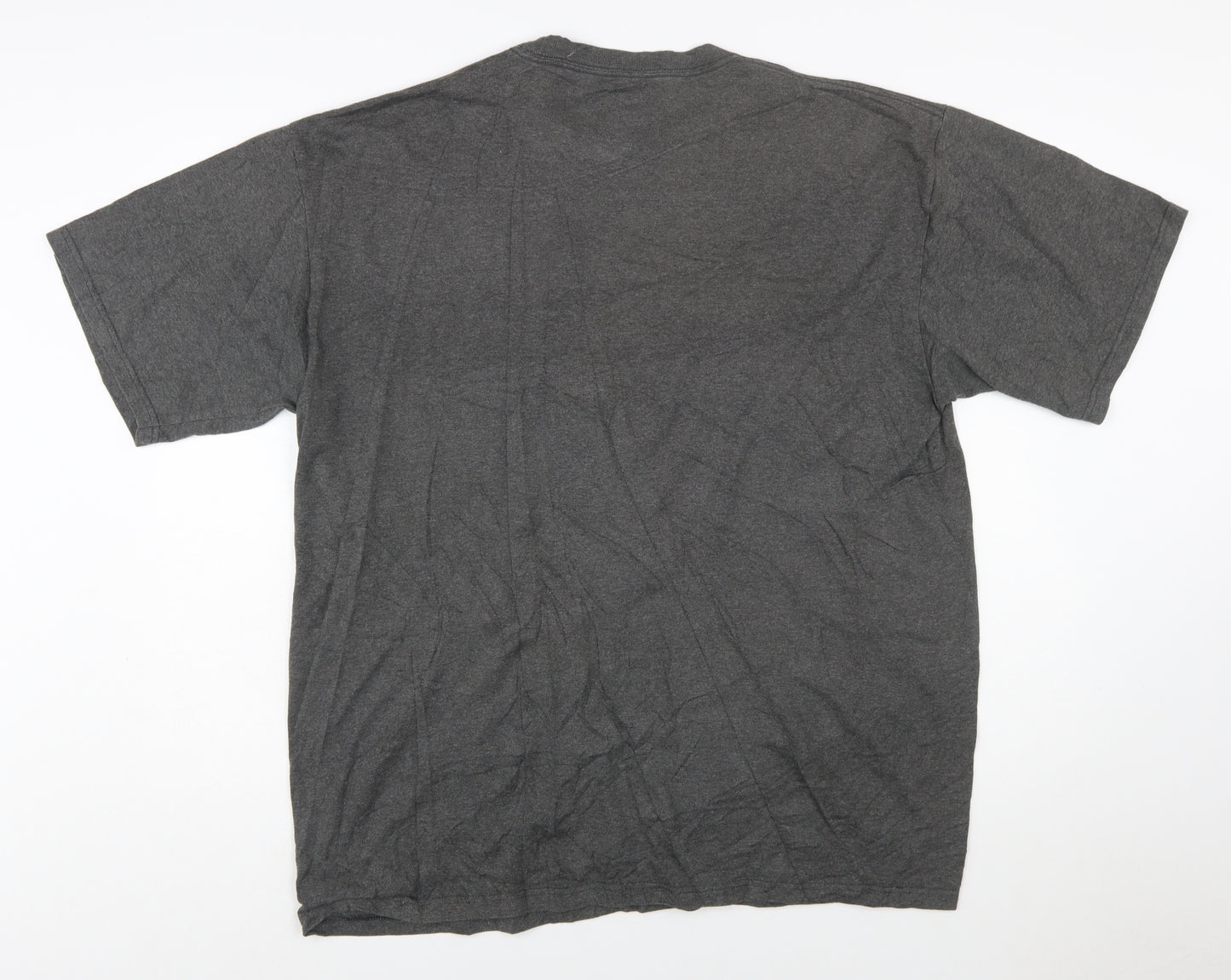 NFL Team Apparel Men's Grey XL Pittsburgh Steelers Graphic T-Shirt