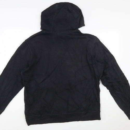 Nike Men's Black Large Pullover Hoodie Cotton Blend