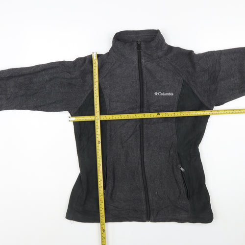 Columbia Womens Grey Fleece Full Zip Jacket Size S