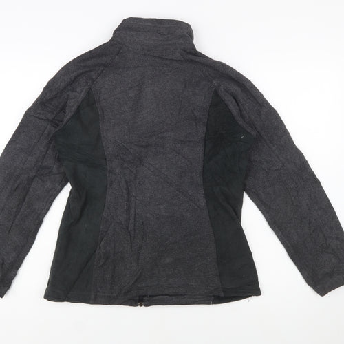 Columbia Womens Grey Fleece Full Zip Jacket Size S