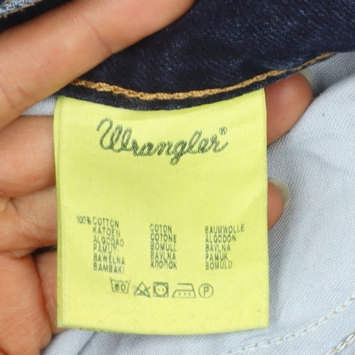 Wrangler Mens Blue Straight Leg Jeans Size 36x32 Texas Denim