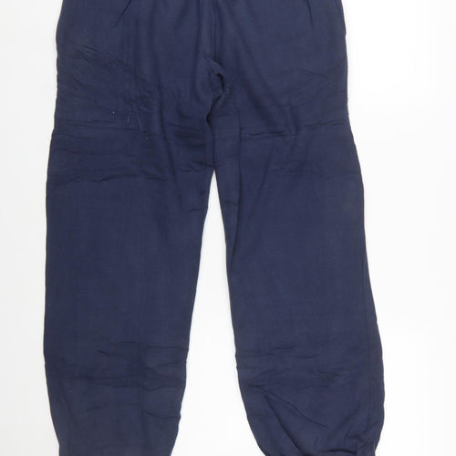 Umbro Men's Blue Jogger Trousers L Cotton Blend Sportswear