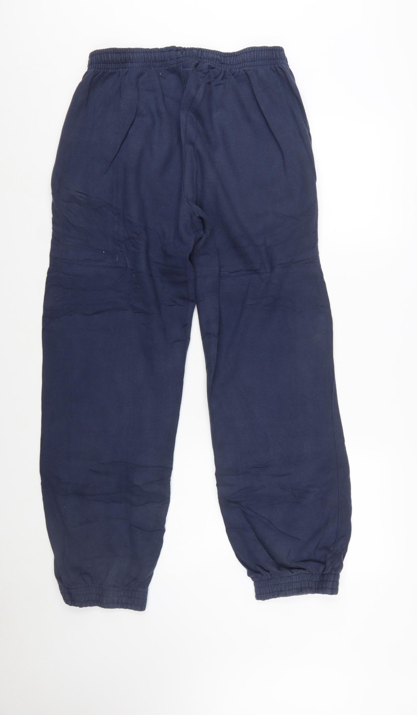 Umbro Men's Blue Jogger Trousers L Cotton Blend Sportswear