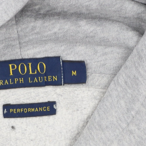 Polo Ralph Lauren Men's Grey Pullover Hoodie Medium