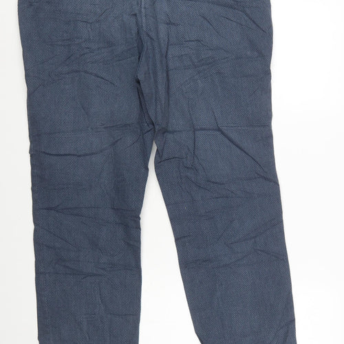 Tommy Hilfiger Men's Blue Chino Trousers 38x34 Regular Fit