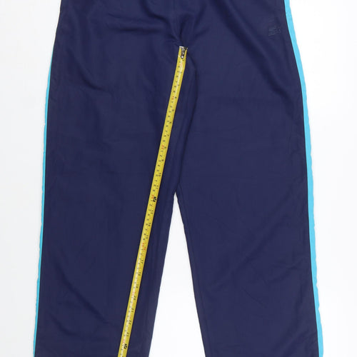Starter Womens Blue Size 18 Jogger Trousers Elastic Waist
