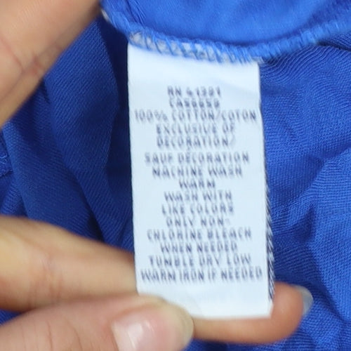 Ralph Lauren Men's Blue 2XL Classic Cotton Polo Shirt