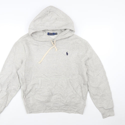Polo Ralph Lauren Men's Grey Pullover Hoodie Size M