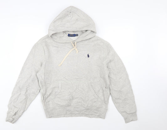 Polo Ralph Lauren Men's Grey Pullover Hoodie Size M