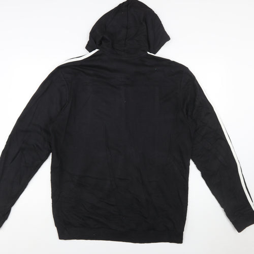 Adidas Mens Black Full Zip Hoodie L Sportswear Jacket