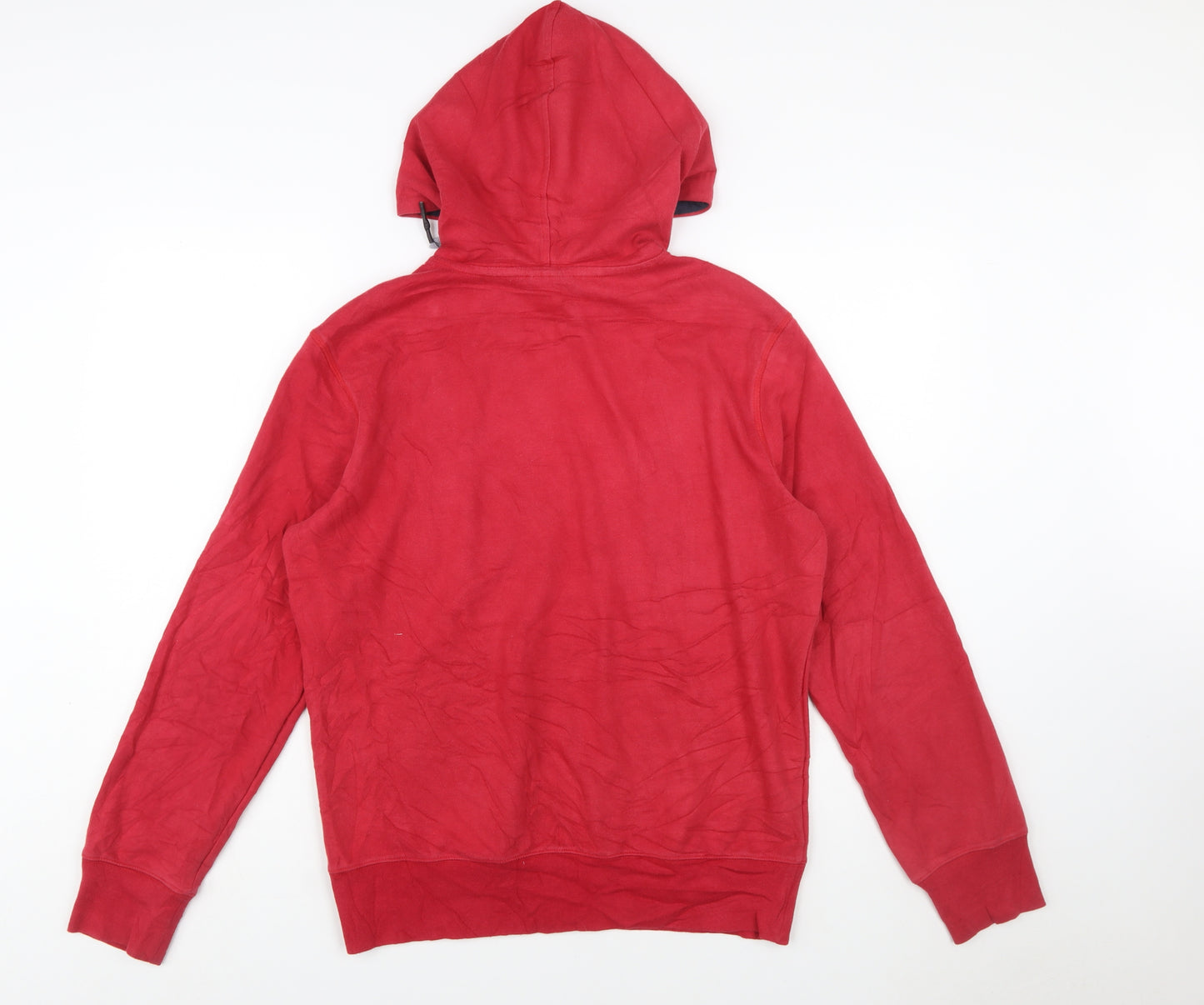 Canterbury Men's Red Hooded Pullover Sweatshirt Size S