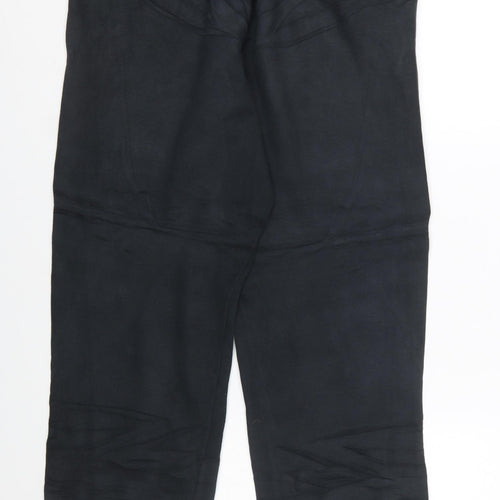Jordan Mens Black Jogger Trousers M Fleece Elastic Waist Casual