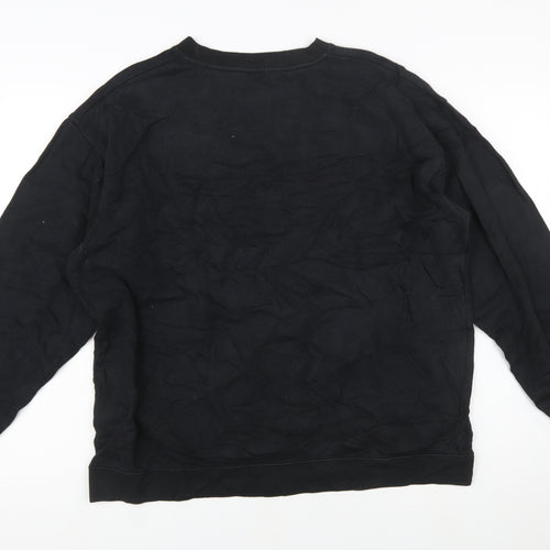 Quiksilver Men's Black XL Pullover Fleece Graphic Sweatshirt