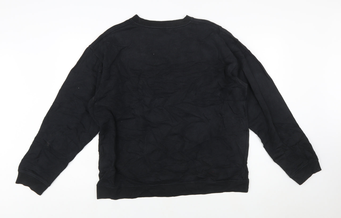 Quiksilver Men's Black XL Pullover Fleece Graphic Sweatshirt