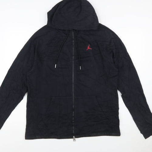 Jordan Men's Black Full Zip Hoodie Size M Sportswear