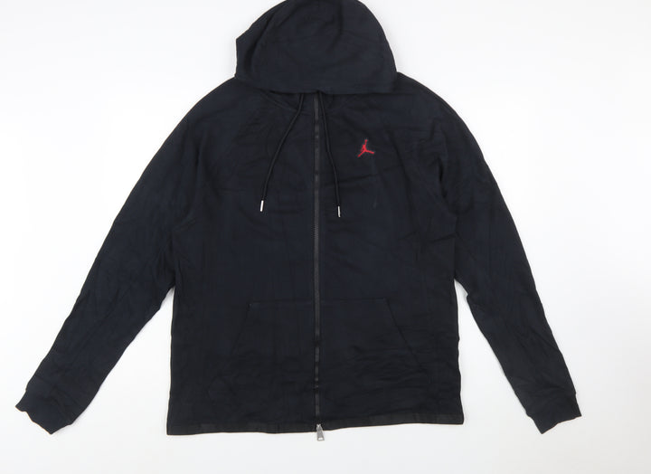 Jordan Men's Black Full Zip Hoodie Size M Sportswear