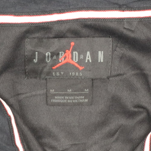 Jordan Men's Black Full Zip Hoodie Size M Sportswear