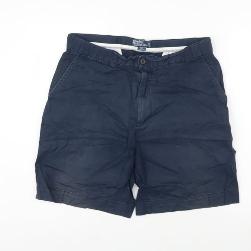Polo Ralph Lauren Men’s Blue Chino Shorts Size 34 L Classic Fit