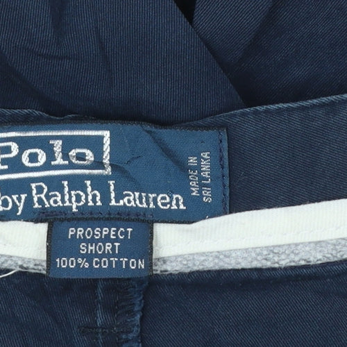 Polo Ralph Lauren Men’s Blue Chino Shorts Size 34 L Classic Fit