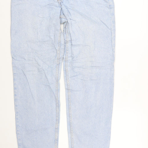 Lee Men's Blue Straight Leg Denim Jeans 33x32 Regular Fit