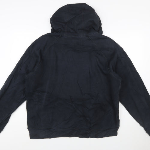 Nike Mens Black L Pullover Hoodie Sportswear Graphic Fleece