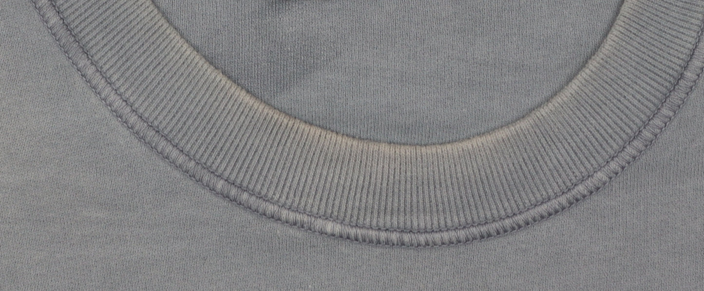 Stone Island Men's Blue Crew Neck Pullover Sweatshirt Size S