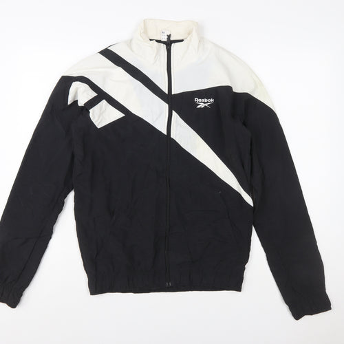 Reebok Men's Black XS Lightweight Windbreaker Jacket