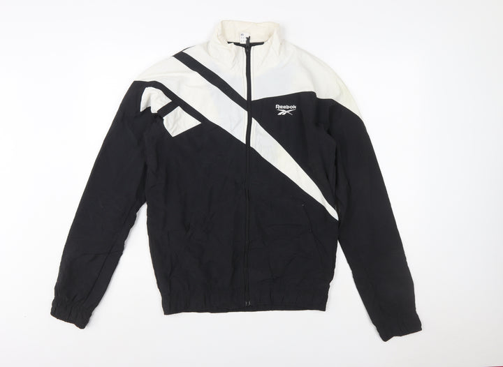 Reebok Men's Black XS Lightweight Windbreaker Jacket