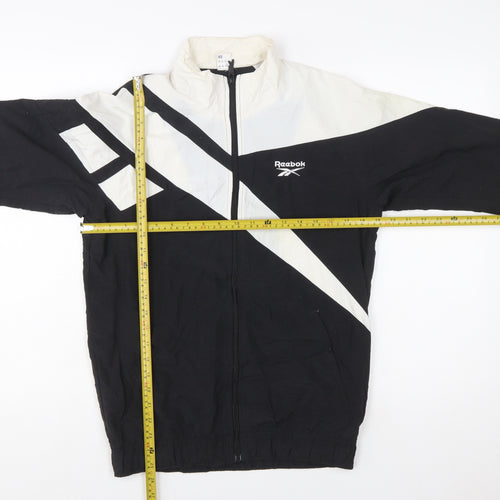Reebok Men's Black XS Lightweight Windbreaker Jacket