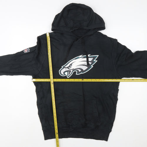 New Era Men’s Black NFL Pullover Hoodie Medium Fleece Sportswear