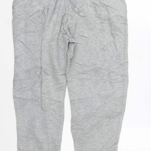 Nike Air Womens Grey Small Jogger Sweatpants Cotton Blend