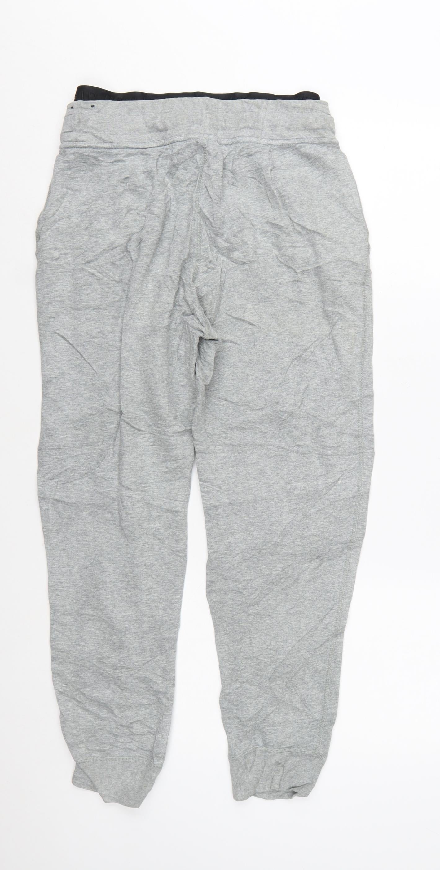 Nike Air Womens Grey Small Jogger Sweatpants Cotton Blend