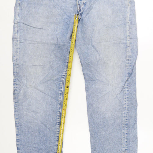 Levi's 501 Men's Blue Regular Fit Straight Leg Jeans W36 L32