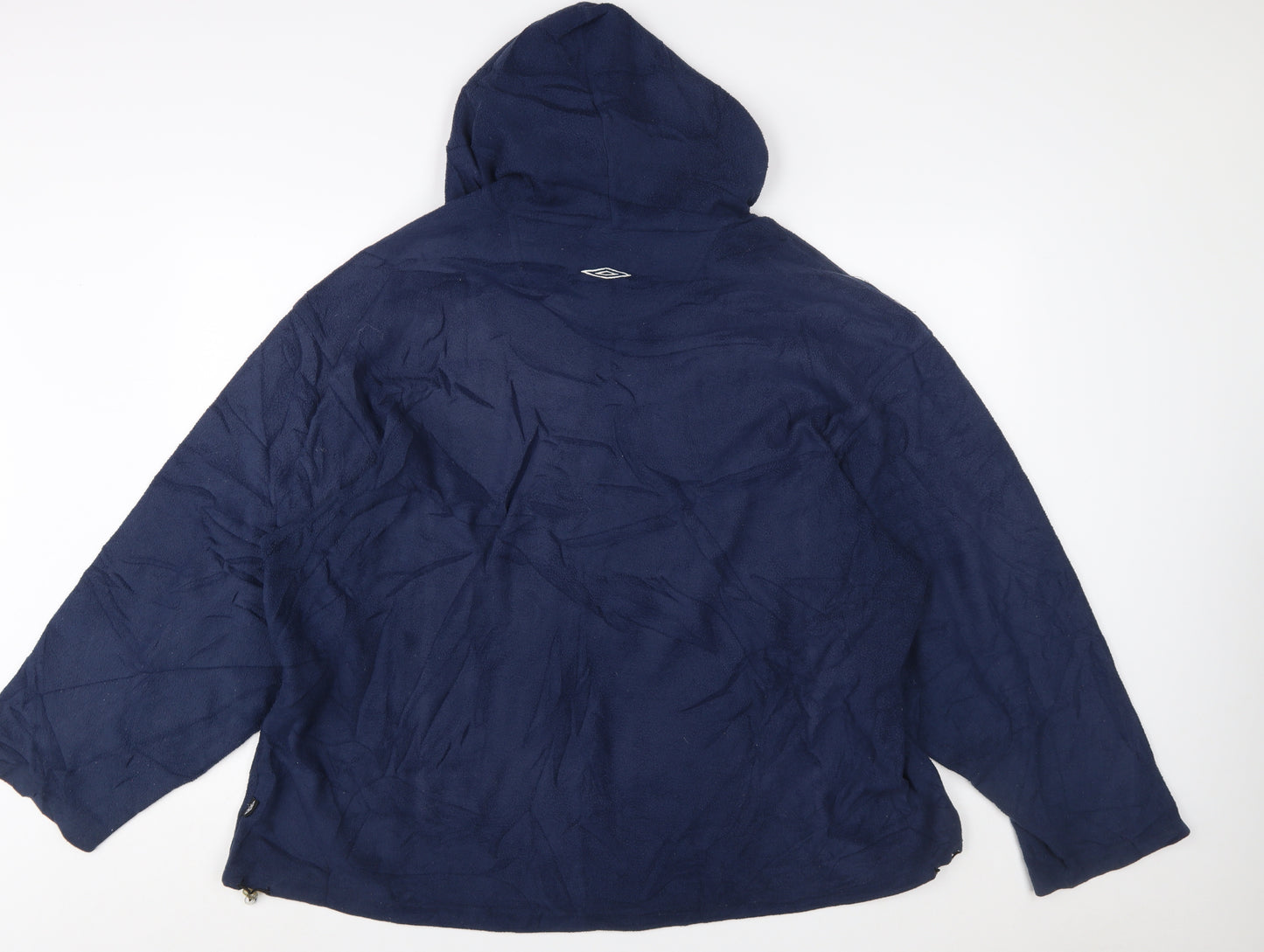 Umbro Men's Blue 2XL Fleece Pullover Hoodie