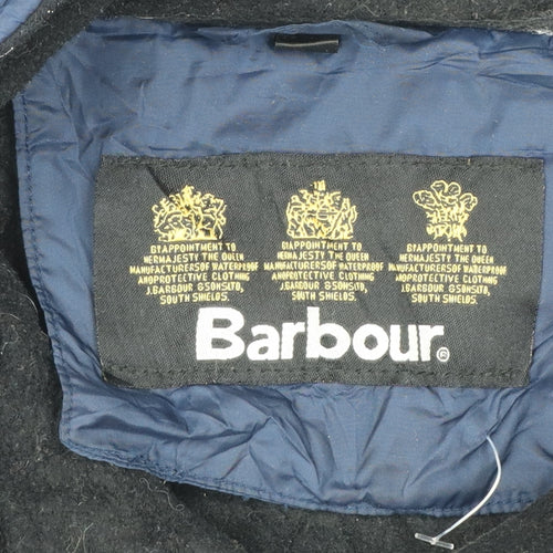 Barbour Womens Blue Quilted Mid-Length Jacket Size 18