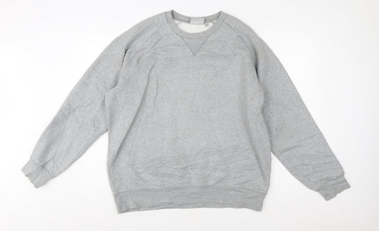 Carhartt Men's Grey XL Pullover Crew Neck Sweatshirt