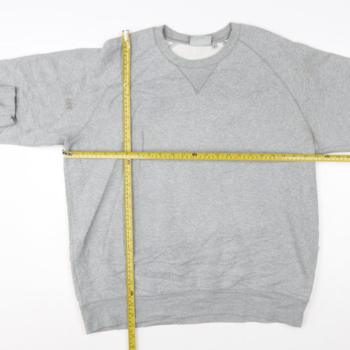 Carhartt Men's Grey XL Pullover Crew Neck Sweatshirt