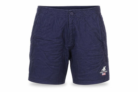 U.S. Grand Polo Navy Blue Men's M Regular Elastic Waist Shorts