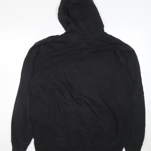 Umbro Men's Black XL Pullover Hoodie with Logo and Pocket