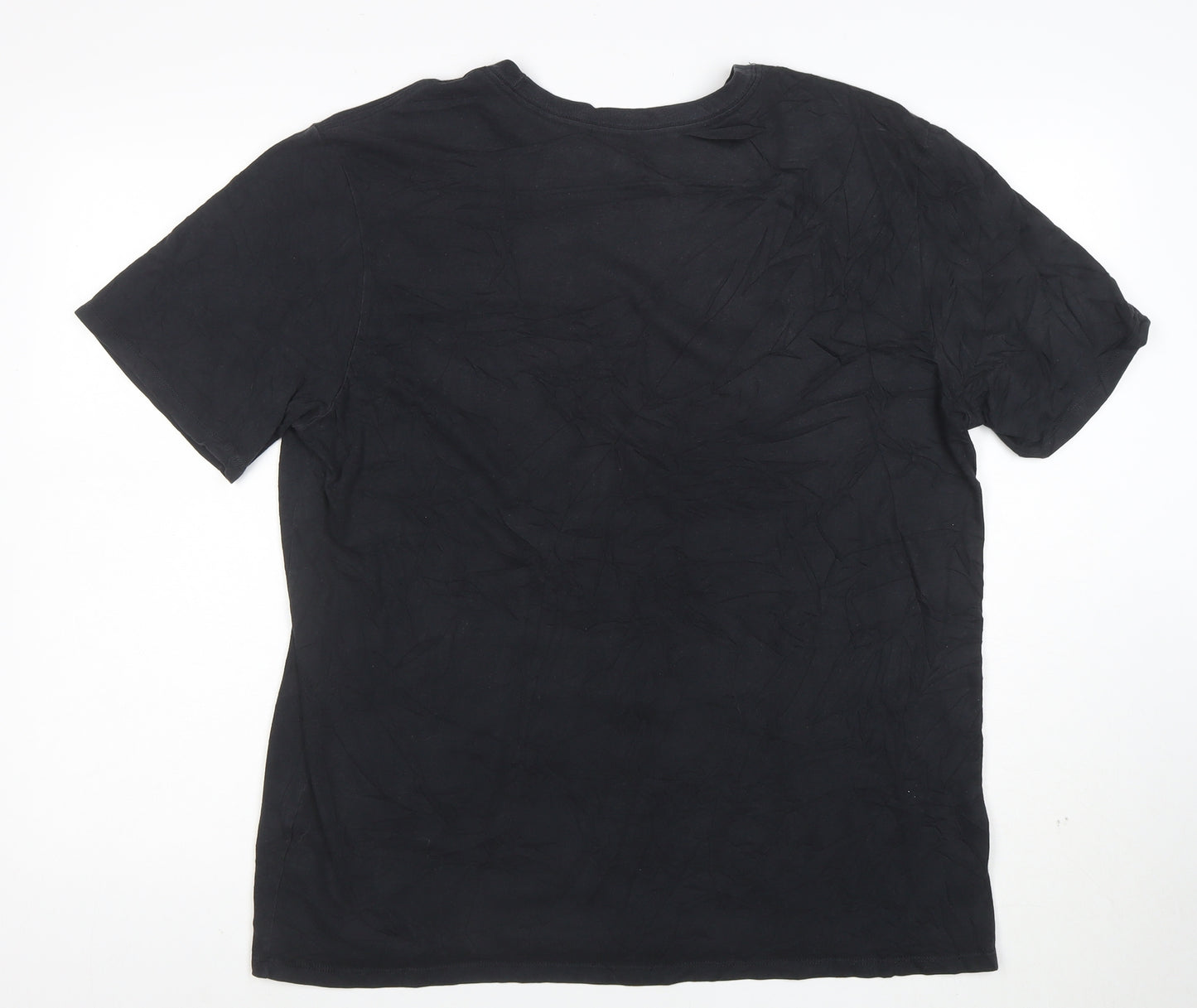 Nike Men's Black Dri-FIT Athletic Short Sleeve T-Shirt XL