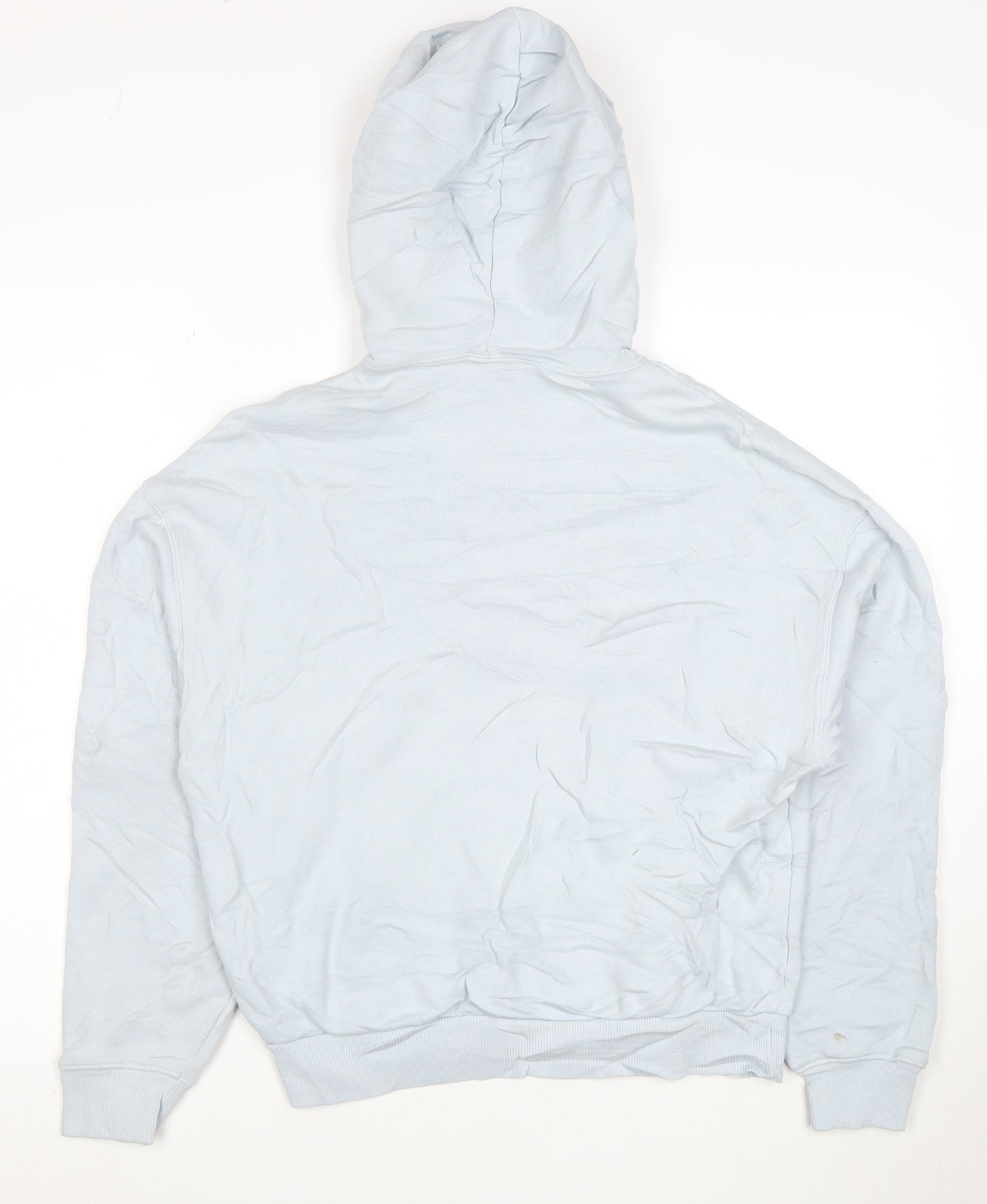 Reebok Men's Blue Pullover Hoodie XS Classic Logo Cotton Sweatshirt
