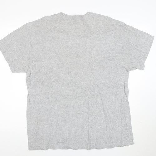 Realtree Men's Grey XL Graphic Hunting Outdoor Cotton T-Shirt